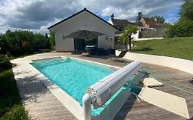 Maison de vacance contemporaine, plein Périgord pourpre