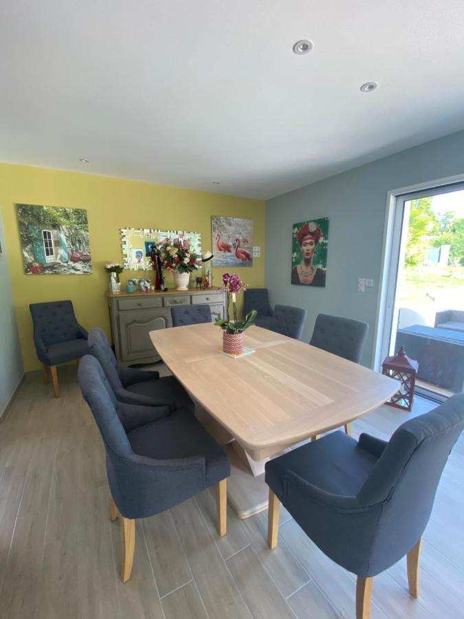Maison de vacance contemporaine, plein Périgord pourpre Sainte-Foy-de-Longas Extérieur photo